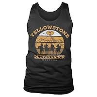 Yellowstone Officially Licensed Cowboys Mens Tank Top Vest
