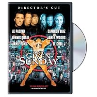 Any Given Sunday (Special Edition Director's Cut) (Keepcase) by Warner Home Video Any Given Sunday (Special Edition Director's Cut) (Keepcase) by Warner Home Video DVD Multi-Format Blu-ray VHS Tape