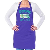 Room With A View (Camper) - Unisex Adult Kitchen/BBQ Apron