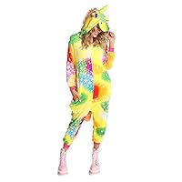 iHeartRaves Adult Animal Onesie - Comfortable Soft Cosplay Costume Onesies Pajamas XS - L