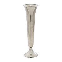 The Novogratz Aluminum Metal Decorative Vase Fluted Centerpiece Vase, Flower Vase for Home Decoration 5