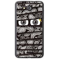 YESNO Mummy-kun Paisley Black (Clear) / for DIGNO U 404KC/SoftBank SKYDGU-PCCL-201-N198