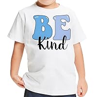 Be Kind Girl Toddler T-Shirt - Be Kind Print Clothing - Gift Ideas for Girls