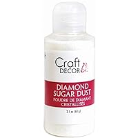 Craft Décor Glitter Craft, Diamond Sugar Dust, 60g, 1-Piece