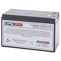 RB1270-F2 12 Volt 7.2 Ah SLA Replacement Battery w/ F2 Terminal