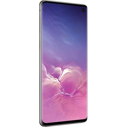 Samsung Galaxy S10, 128GB, Prism Black - Unlocked (Renewed)