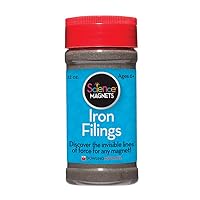 Dowling Magnets Iron Filings, Jar (12 ounces) with shaker lid