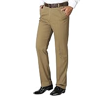 Men Gym Pants Daily Casual Solid Full Length Pants Slim Pocket Zipper Fly Pant Trouser