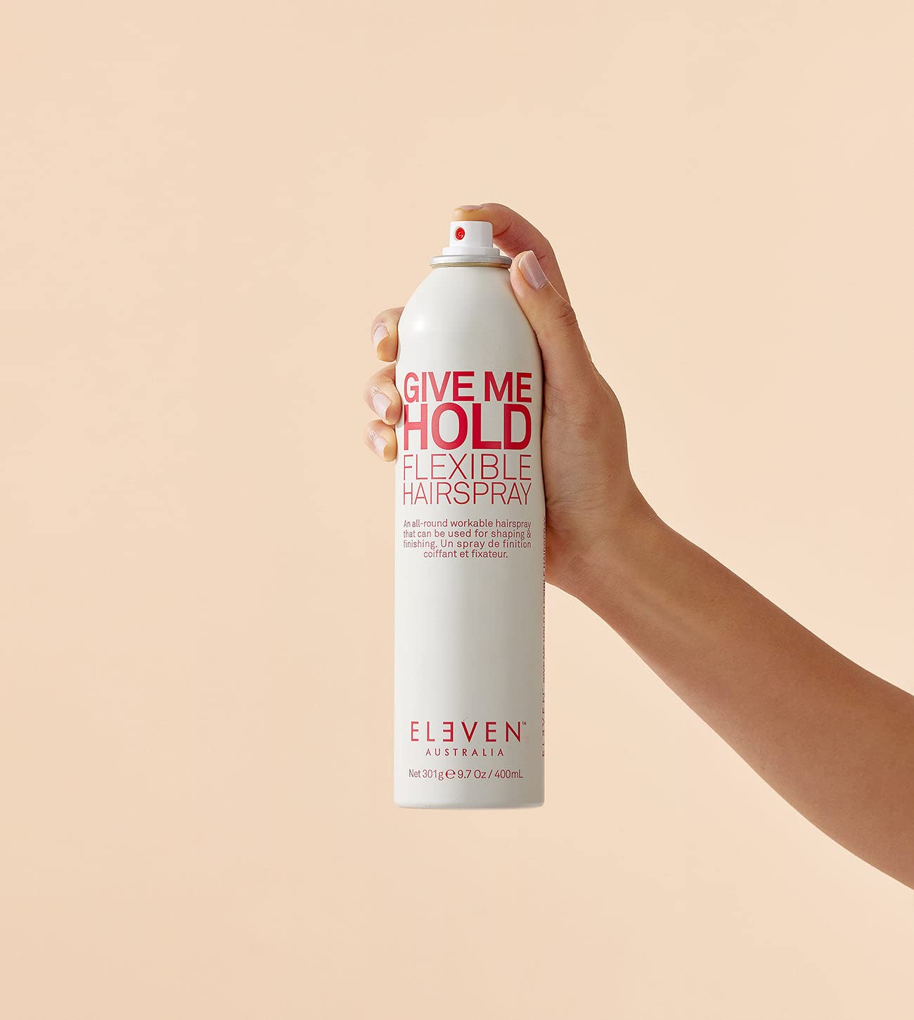 ELEVEN AUSTRALIA Give Me Hold Flexible Hairspray Great For Shaping or Finishing