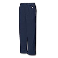 Champion Double Dry Action Fleece Open Bottom Pant (P890) Navy, M