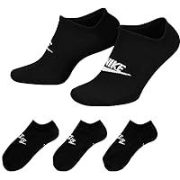 NIKE Sportswear Everyday Essential No-Show Socks (3 Pairs) Adult DX5075-010