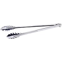 Winco Heavy-Duty Stainless Steel Utility Tongs, 16