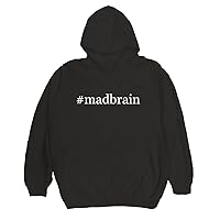 #madbrain - Men's Hashtag Pullover Hoodie