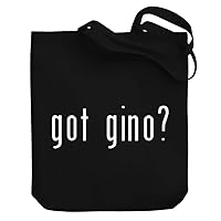 Got Gino? Linear Canvas Tote Bag 10.5