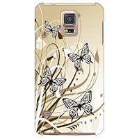 Butterfly A Beige Produced by Color Stage/for Galaxy S5 SCL23/au ASCL23-ABWH-151-MBC9