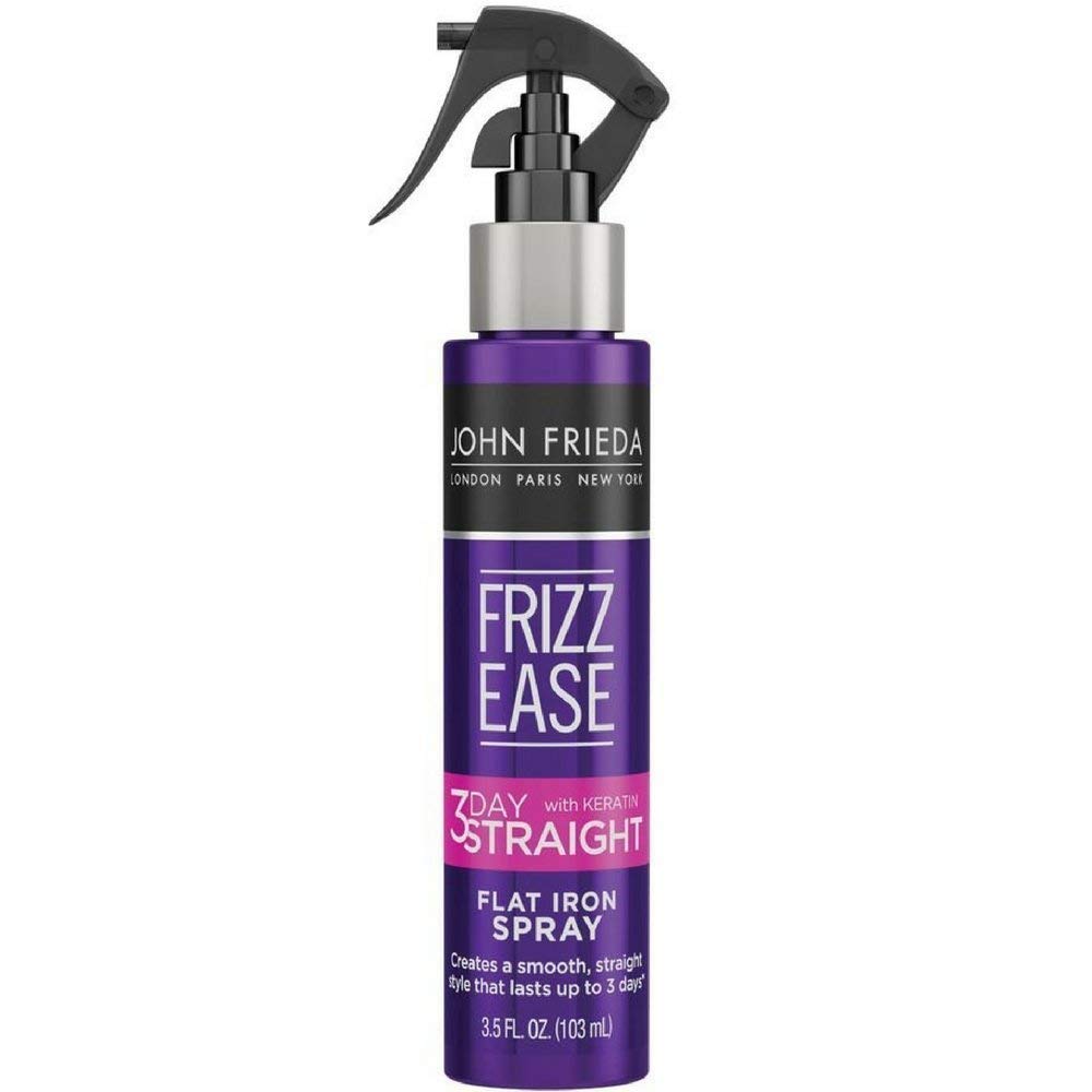 John Frieda Frizz Ease 3-Day Straight Flat Iron Spray 3.5 oz (Pack of 5)