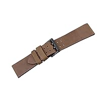 26mm Vintage Watch Straps Double-sided Crazy Horse Leather Watch Band Compatible With Luminox 1879 1940 1920 1925 1927