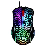 XS 2400 DPI Optical USB Wired Gaming Mouse Mice for PC Laptop MAC D