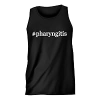 #pharyngitis - Hashtag Men's Comfortable Humor Adult Tank Top