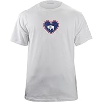 Original Wyoming State Flag Heart T-Shirt