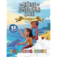 Coloring Book: Poseidon's Storm Blaster (The Legend of Pineapple Cove 1)