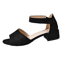 White Sandals Women With Back Strap Extra Wide Sandals For Women Black Platform Sandals Heels For Women