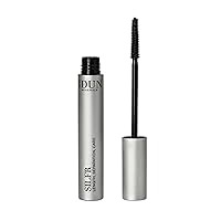 Mascara Silfr - Long Lasting, Thickening Black Mineral Mascara - Flexible, Anti-Clumping Tapered Wand for Easy Lash Separating - Vegan, Ophthalmologically Tested - Silfr Black - 0.34 oz