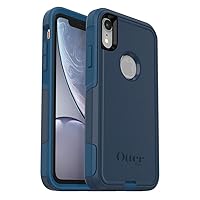 OTTERBOX COMMUTER SERIES Case for iPhone Xr - Frustration FRĒe Packaging - BESPOKE WAY (BLAZER BLUE/STORMY SEAS BLUE)