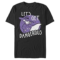 Disney Big & Tall Darkwing Duck Get Dangerous Men's Tops Short Sleeve Tee Shirt