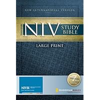 Zondervan NIV Study Bible, Large Print Zondervan NIV Study Bible, Large Print Paperback Imitation Leather