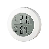 Digital Temperature Gauges Accurate Thermometer Hygrometer Suiatble for Humidors & Reptiles Incubators Digital LCD Monitors