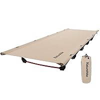 Naturehike GreenWild Camping Cot, Ultralight Folding Backpacking Cot, 60-Second Easy Set-Up, Supports 330lbs, Portable Camping Bed for Adults for Camping Hiking Travel Home