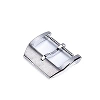 316L Stainless Steel 18mm Deployment Butterfly Watch Buckle For IWC Big Pilot Spitfire Leather Watchband Strap Folding Clasp