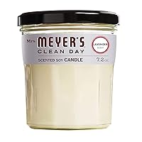 Mrs. Meyer's Scented Soy Aromatherapy Candle, 35 Hour Burn Time, Made with Soy Wax, Lavender (7.2 Ounce (Pack of 1))