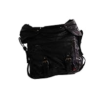 Eyecatch - Harriet Faux Leather Cross BodyBag Womens Shoulder Bag Handbag