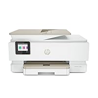 ENVY Inspire 7955e Wireless Color Inkjet Printer, Print, scan, copy, Easy setup, Mobile printing, Best-for home, Instant Ink with HP+,White