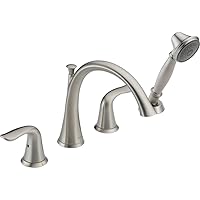 Delta Faucet T4738-SS Lahara Roman Tub with Handshower Trim, Stainless