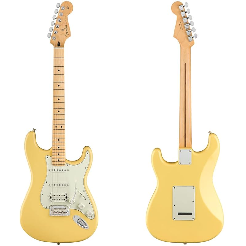 chính　Buttercream　Nhật　Giaonhan247　trên　Fingerboard,　hãng　HSS,　Stratocaster®　Player　エレキギター　Amazon　Mua　2023　Fender　Maple