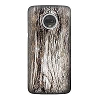 R2844 Old Wood Bark Graphic Case Cover for Motorola Moto G7, Moto G7 Plus