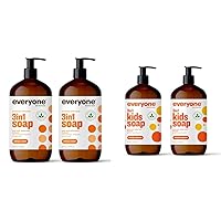3-in-1 Soap, Body Wash, Bubble Bath, Shampoo, 32 Ounce (Pack of 2) & 3-in-1 Kids Soap, Body Wash, Bubble Bath, Shampoo, 32 Ounce (Pack of 2)