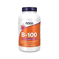 Now B-100 Vitamin Nervous System Health Dietary Supplement Capsule