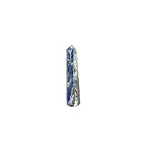 Jet Crystal Genuine Lapis Lazuli Obelisk Tower Therapy Exclusively Jumbo 8 Facet Aura Rock Crystal Natural Polished Image is JUST A Reference.