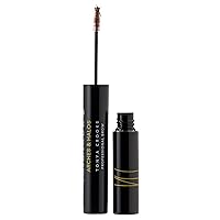 Arches & Halos Microfiber Tinted Brow Mousse - Shape and Define - For Full, Fluffy, Natural Looking Brows - Vegan and Cruelty Free Makeup - Sunny Blonde, 0.11 oz