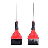 Beaupretty 2PCS Hair Color Brush Highlight Brush Balayage Brush Hair Coloring Kit For Hair Salon