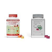 SmartyPants Kids Multivitamin Gummies, Fiber, Omega 3 Fish Oil, Mineral Chews with Magnesium Citrate & Calcium, 60-120 Count