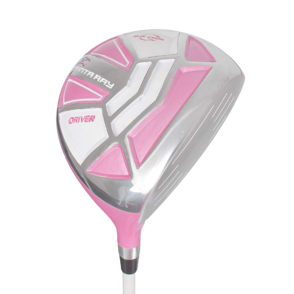 Ray Cook Golf Manta Ray 6 Piece Girls Junior Set with Bag (Ages 6-8) Pink