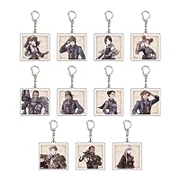 A3 Valkyria of the Battlefield 01 Official Illustration Acrylic Key Chain Box of 11