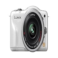 Panasonic Lumix DMC-GF3XW 12.1 MP Micro Four Thirds Compact System Camera with 3-Inch Touch-Screen LCD and LUMIX G X Vario PZ 14-42mm/F3.5-5.6 Lens (White)