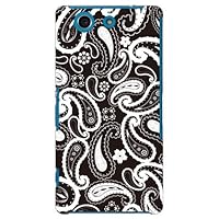 Second Skin Paisley Black/for Xperia A4 SO-04G/docomo DSO04G-ABWH-101-C005