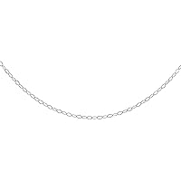 Carissima Gold Women's 9 ct Gold 0.6 mm Soldered Trace Chain Necklace